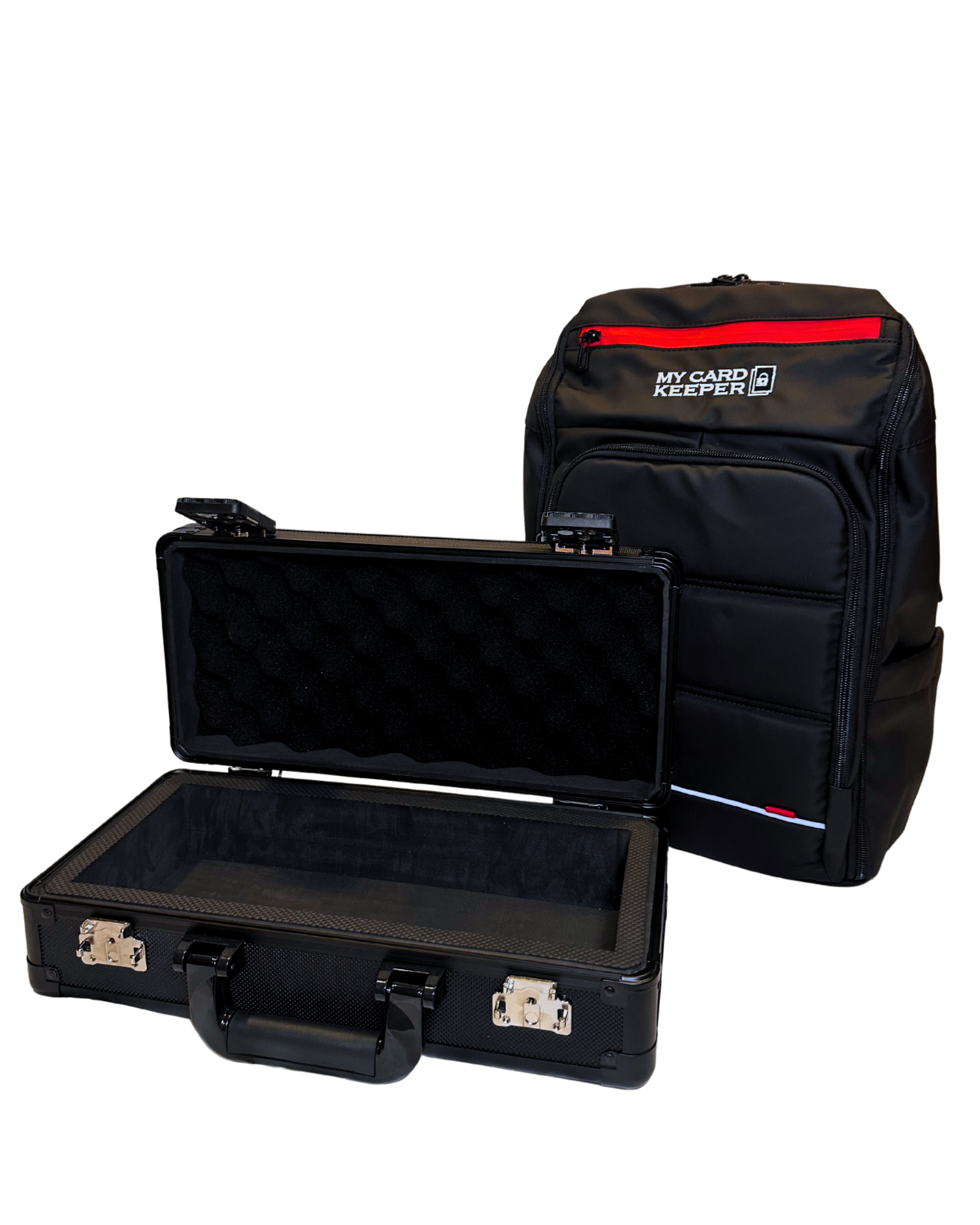 Slab Case w/TSA Locks and Backpack Combo Set