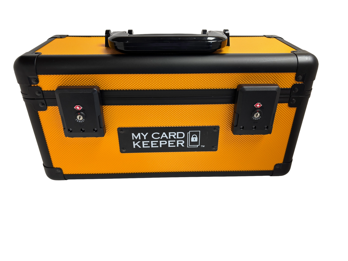 My Card Keeper 1 Row Slab Case w/TSA Locks