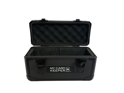 My Card Keeper 1 Row Slab Case w/Latch Locks